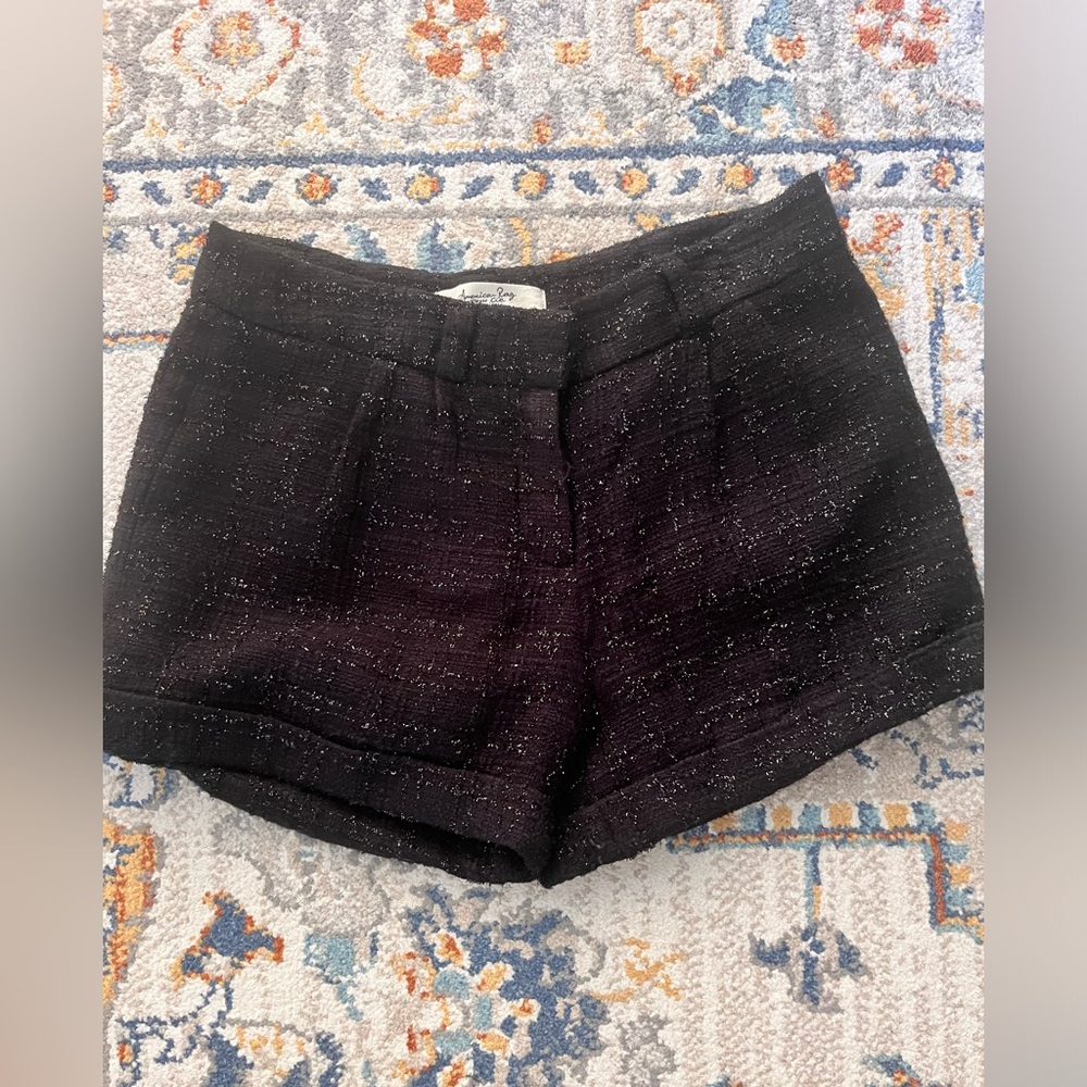 American Rag from Macy’s. Tweed with shimmer